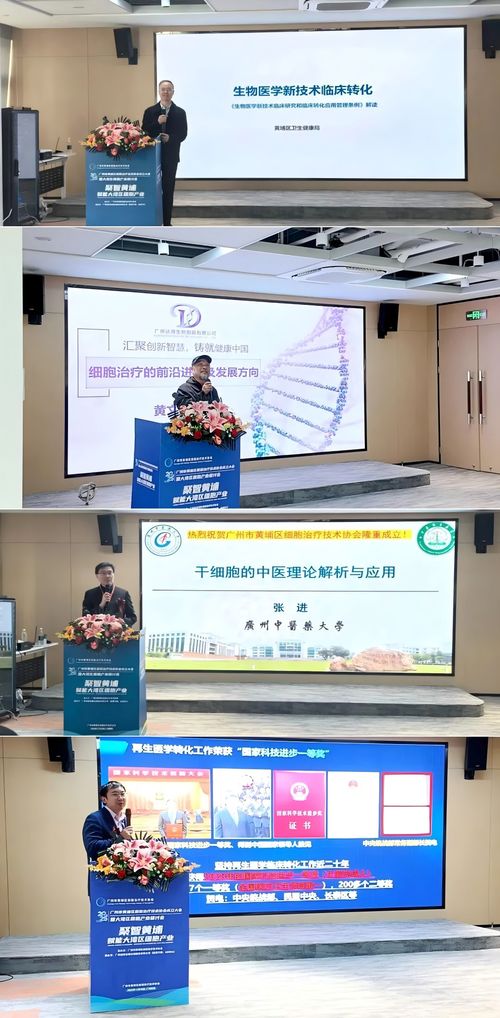 黃埔區細胞治療技術協會揭牌，聚力打造大灣區細胞治療產業新高地